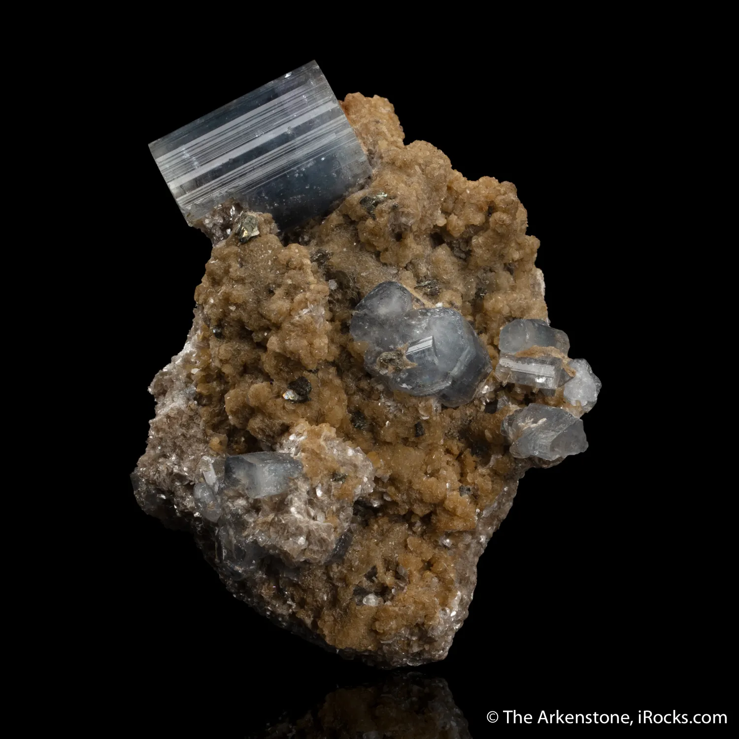 Apatite on Muscovite - image 1