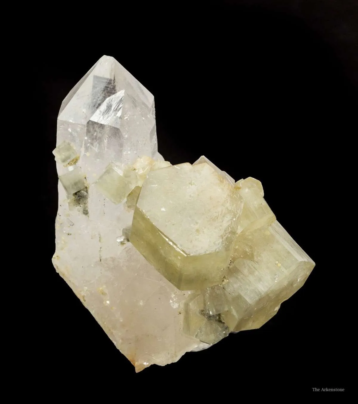 Apatite on Quartz - image 3