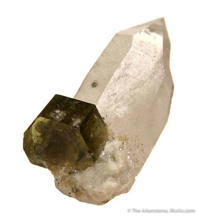 Apatite on Quartz image
