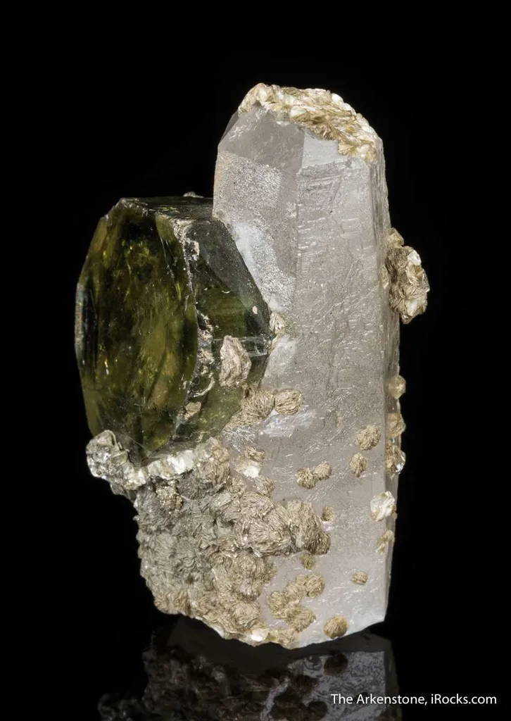 Apatite on Quartz - image 2