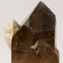 Apatite on Smoky Quartz - image 5