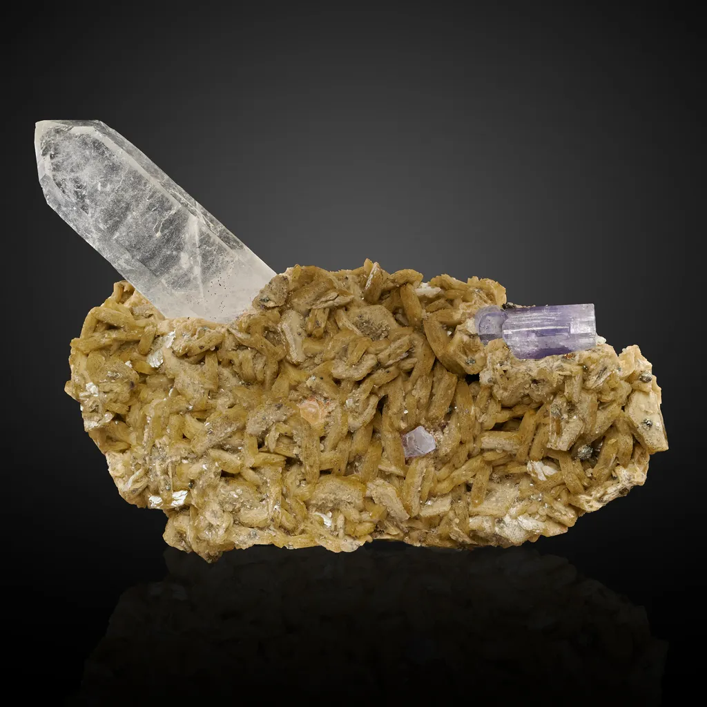 Apatite Siderite, Quartz image