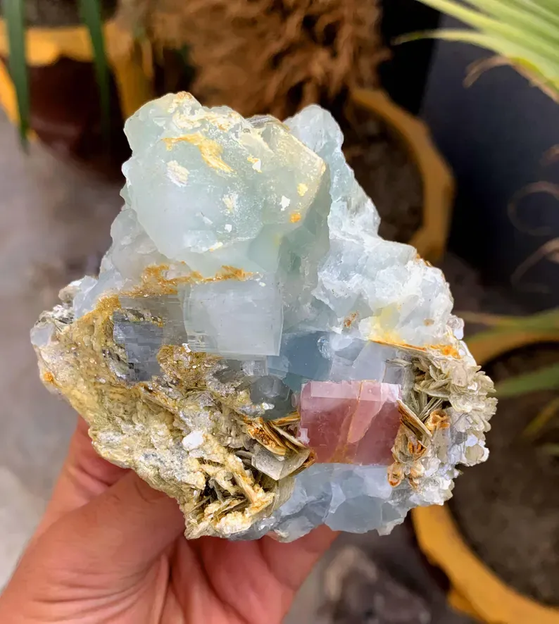 Apatite with Aquamarine from Pakistan - image 7