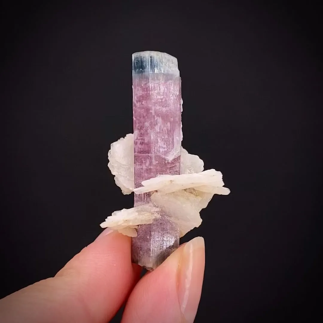 Apatite with Cleavelandite - image 2