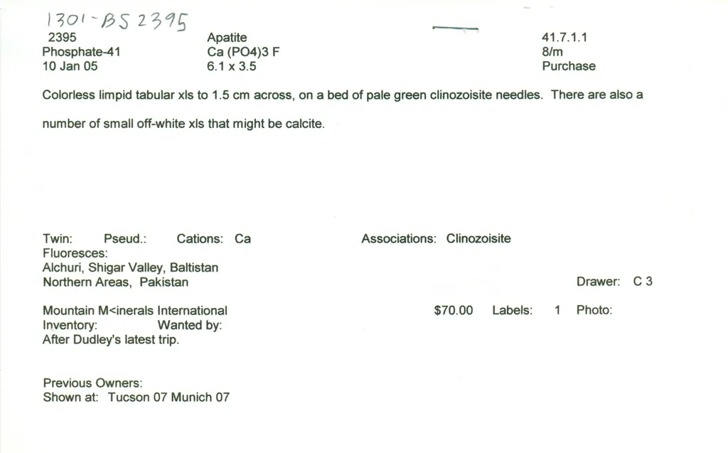 Apatite with Clinozoisite - image 7