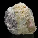 Apatite with Elbaite on Albite var. Cleavelandite - image 4