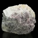 Apatite with Elbaite on Albite var. Cleavelandite - image 2