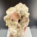 Apatite with etched aquamarine with tantalite from Pakistan,Skardu , - image 5