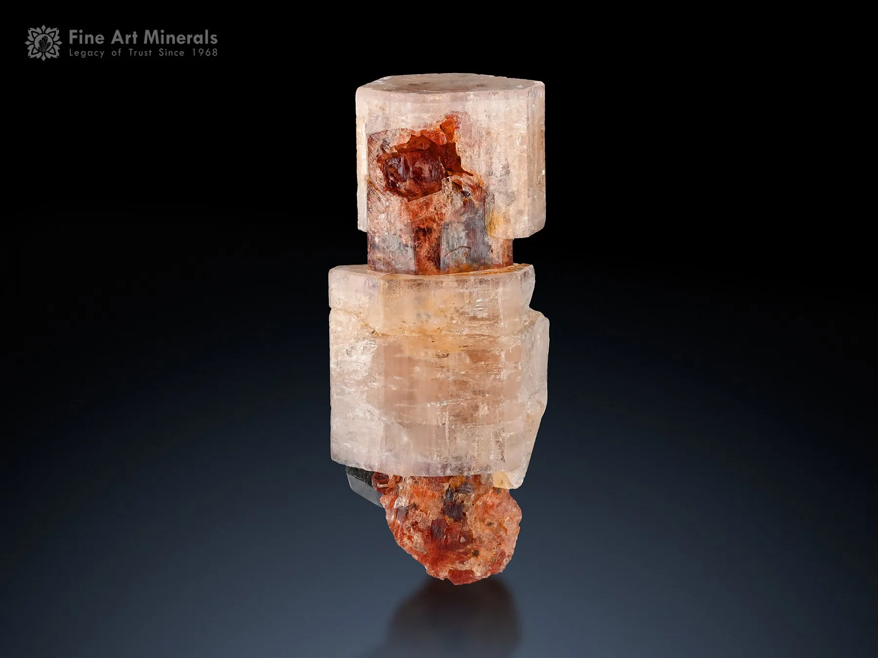 Apatite with Garnet and Schorl from Pakistan - image 2