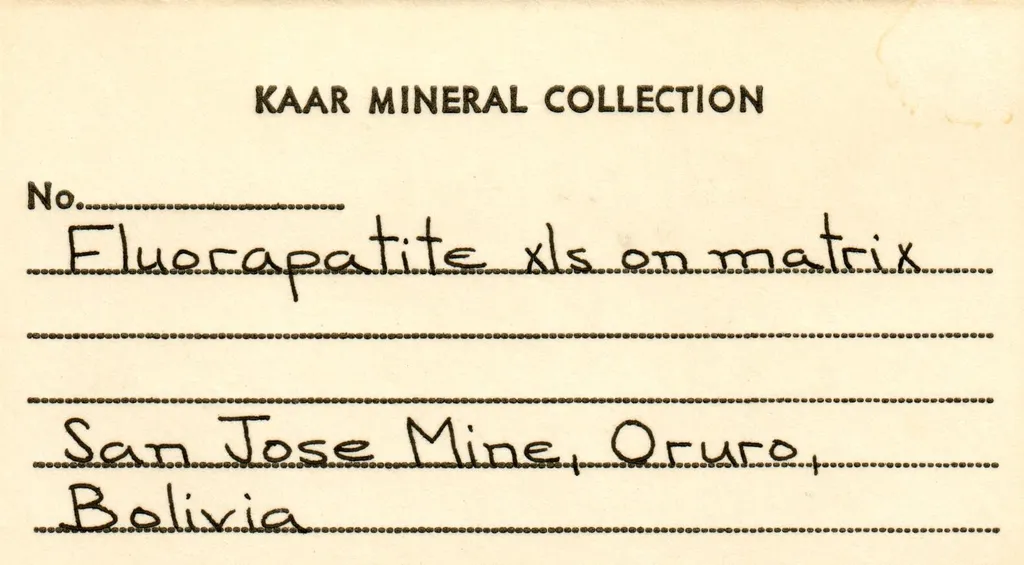 Apatite with Jamesonite Inclusions - image 8