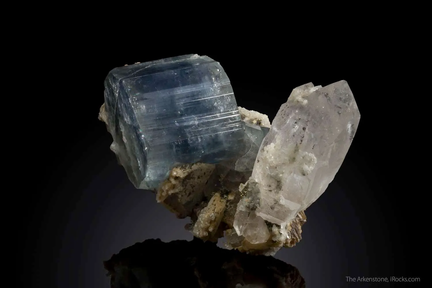Apatite with Quartz - image 1