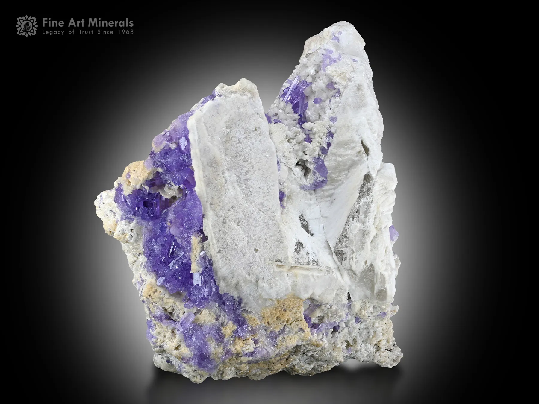 Apatite with Quartz Matrix from Afghanistan - image 1