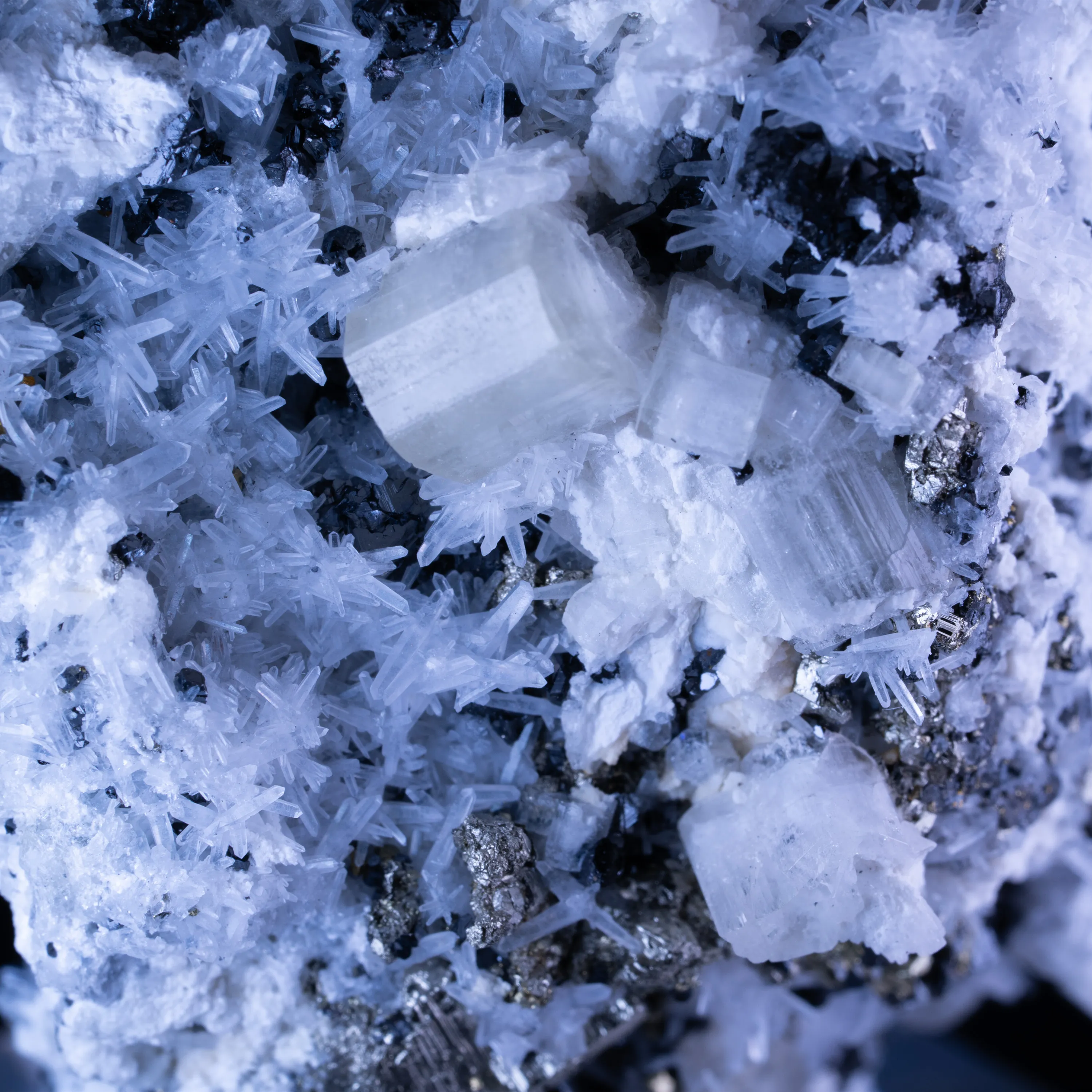 Apatite with Quartz & Pyrite - Peru - image 5