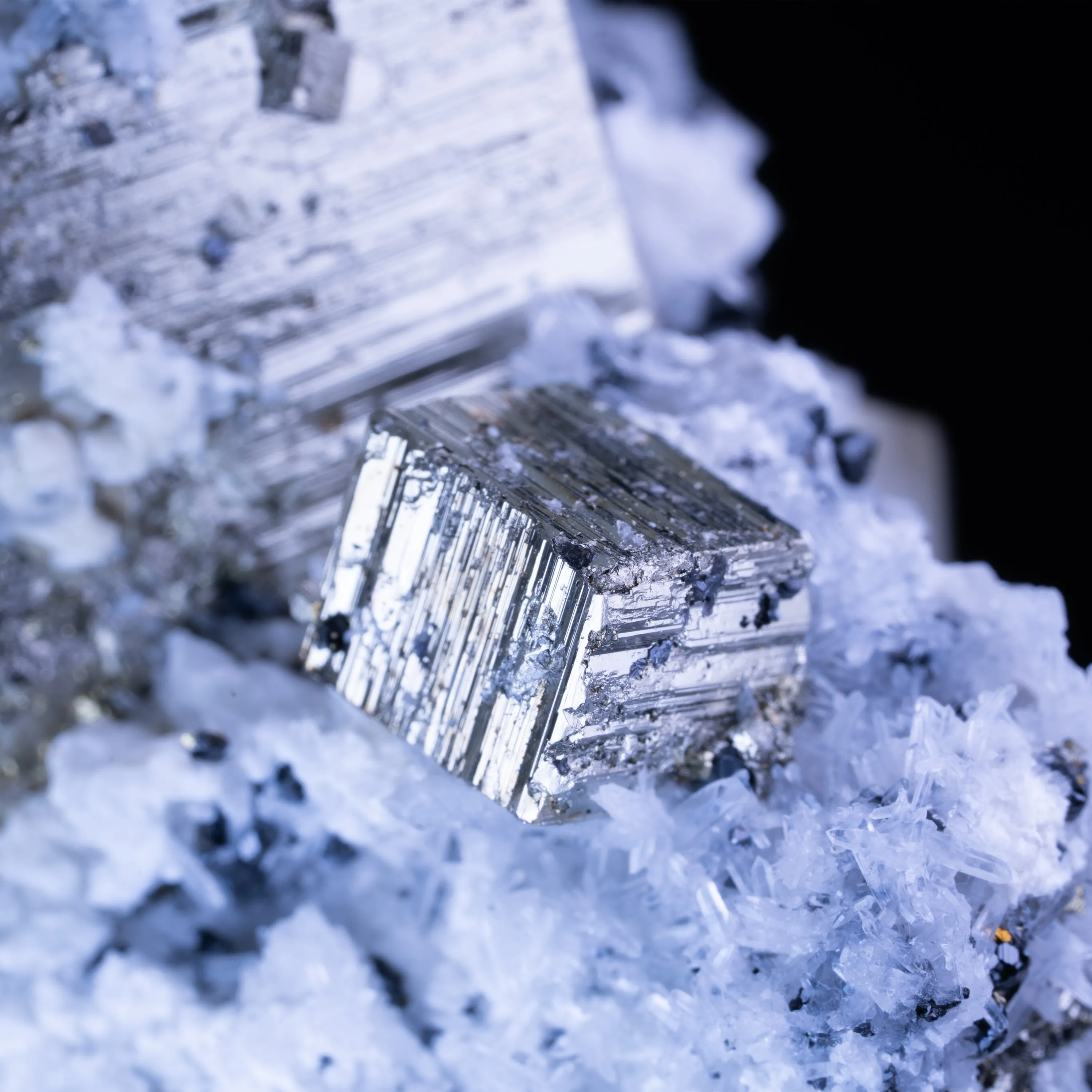 Apatite with Quartz & Pyrite - Peru - image 4