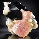 Apatite with tantalite with tourmaline from Pakistan - image 1