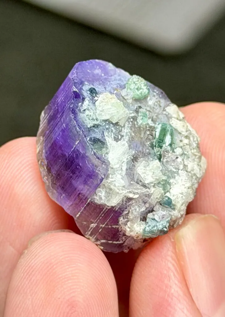 Apatite with Tourmaline - image 4