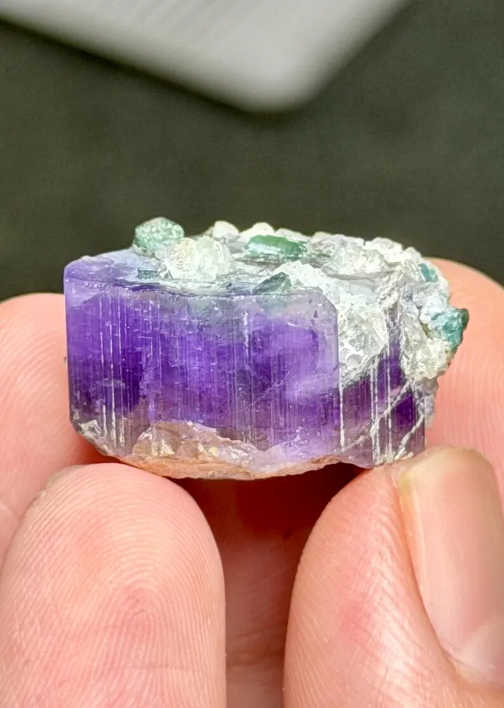 Apatite with Tourmaline - image 3