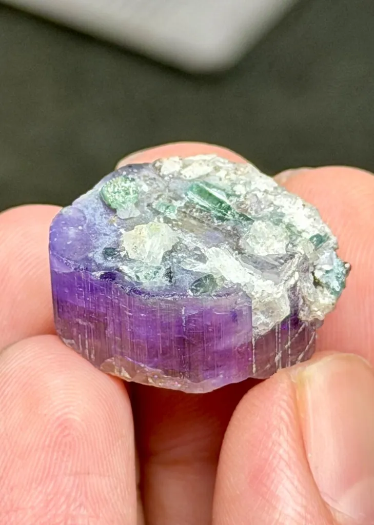 Apatite with Tourmaline - image 2