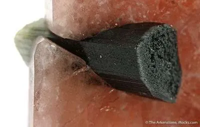 Apatite With Tourmaline - image 2