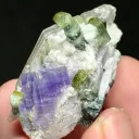 Apatite with Tourmaline, Tantalite and Muscovite - image 2