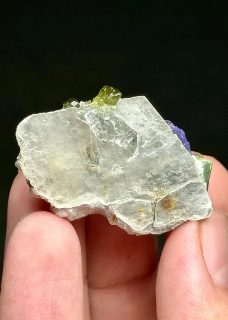 Apatite with Tourmaline, Tantalite and Muscovite - image 3
