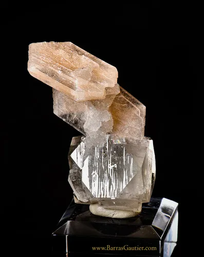 Apohyllite Stilbite Quartz - image 3