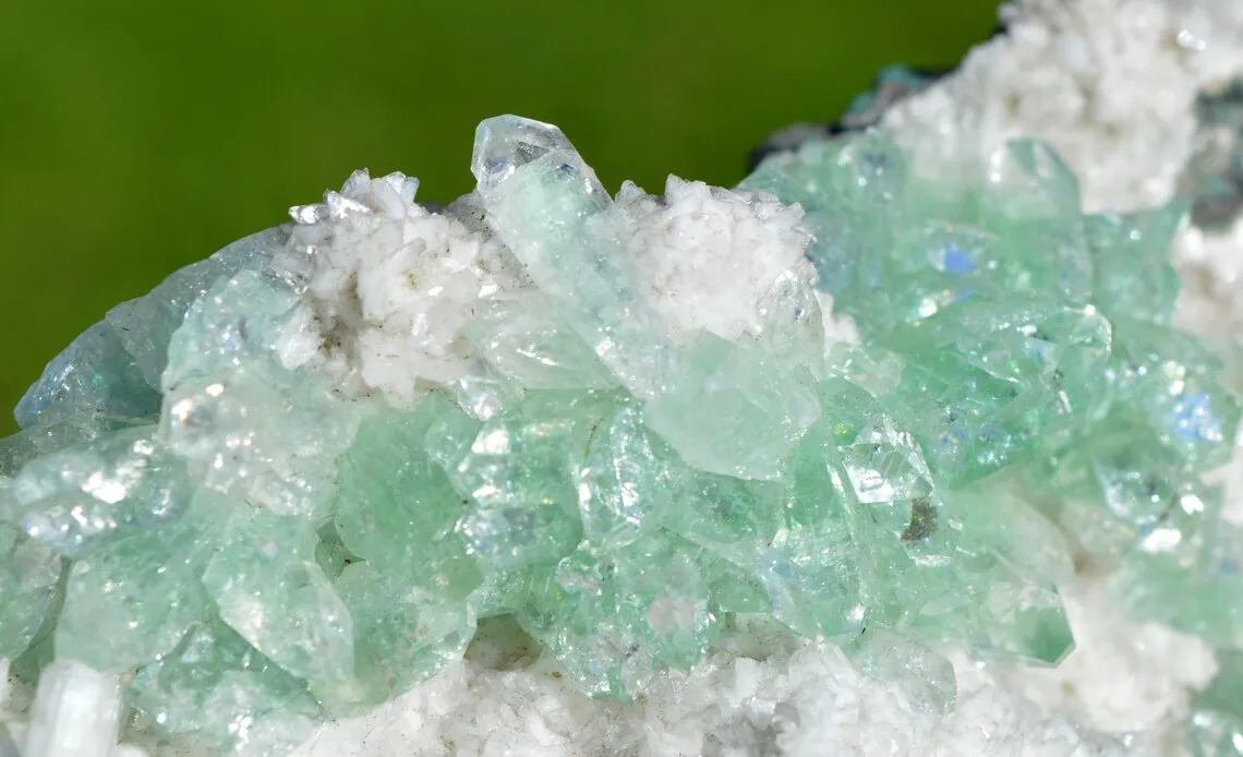 Apophyllite and Stilbite - 1214 grams - Jalgaon District, Maharashtra, India - image 3