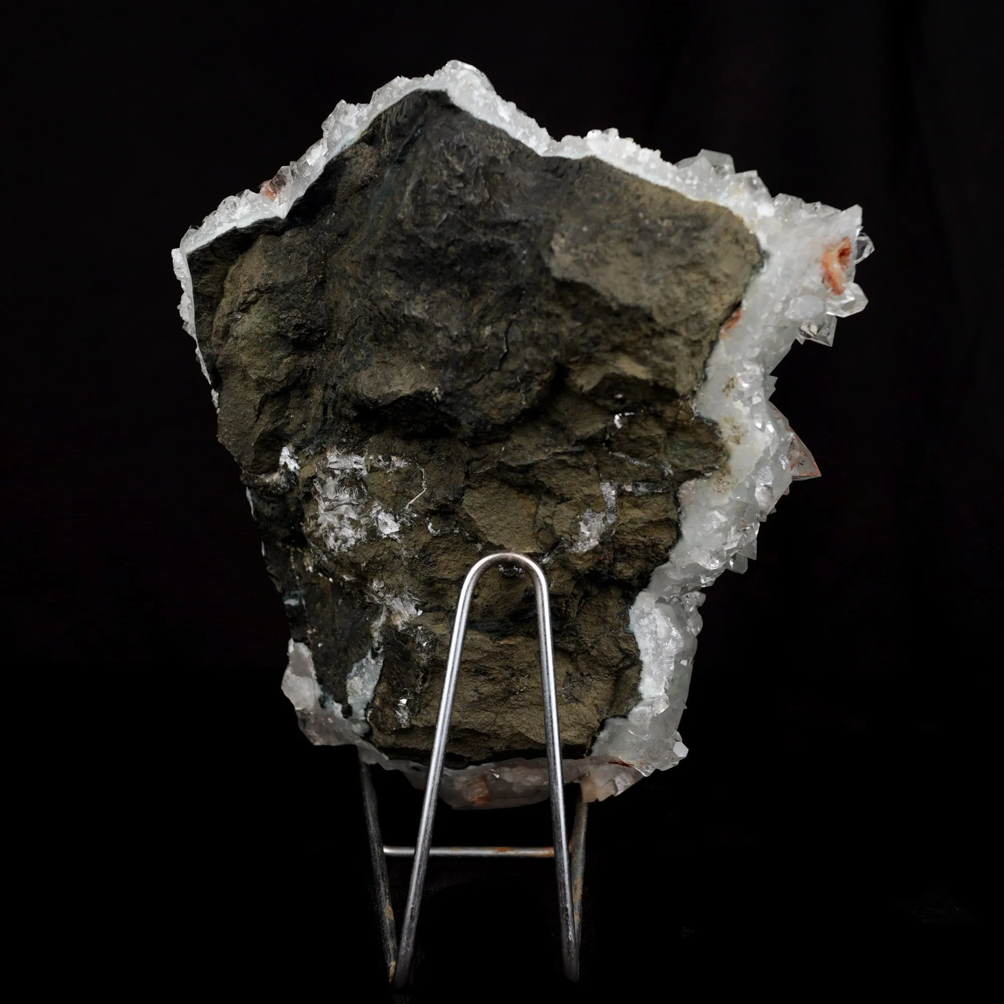 Apophyllite crystal with Stilbite & Heulandite Natural Mineral Specimen - image 6