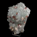 Apophyllite crystal with Stilbite & Heulandite Natural Mineral Specimen - image 2
