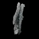 Apophyllite Crystals on Sparkling MM Quartz Stalactite Natural Mineral Specimen - image 1