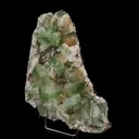 Apophyllite Cube green with Stilbite Natural Mineral Specimen - image 4