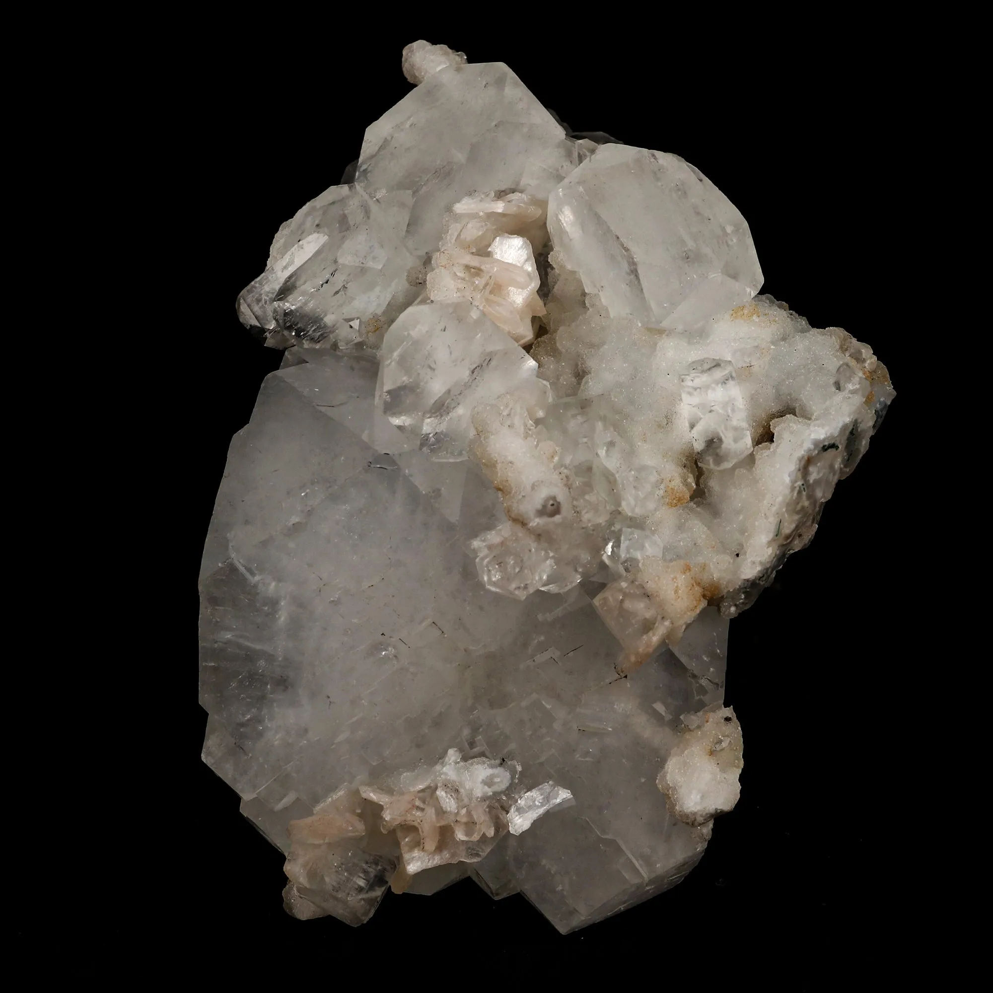 Apophyllite Cube with Chalcedony Natural Mineral Specimen - image 4