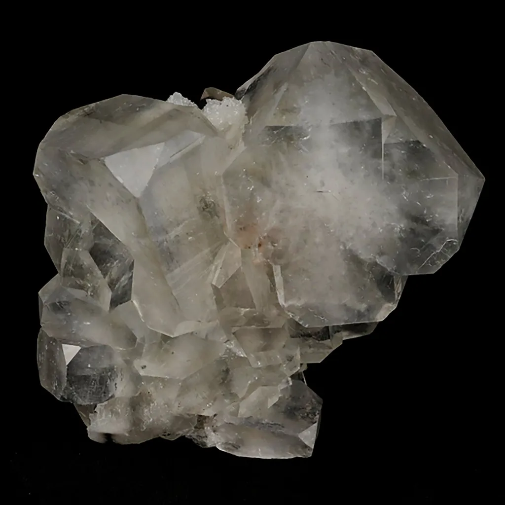 Apophyllite Cube with Chalcedony Natural Mineral Specimen image