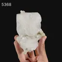 Apophyllite Cube with Chalcedony Natural Mineral Specimen - image 6