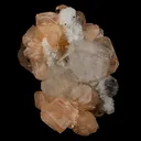 Apophyllite Cube with Stilbite and Chalcedony Natural Mineral Specimen - image 3