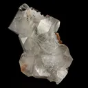 Apophyllite Cube with Stilbite and Chalcedony Natural Mineral Specimen - image 3