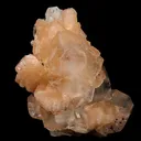 Apophyllite Cube with Stilbite and Chalcedony Natural Mineral Specimen - image 4