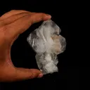 Apophyllite Cube with Stilbite and Chalcedony Natural Mineral Specimen - image 5