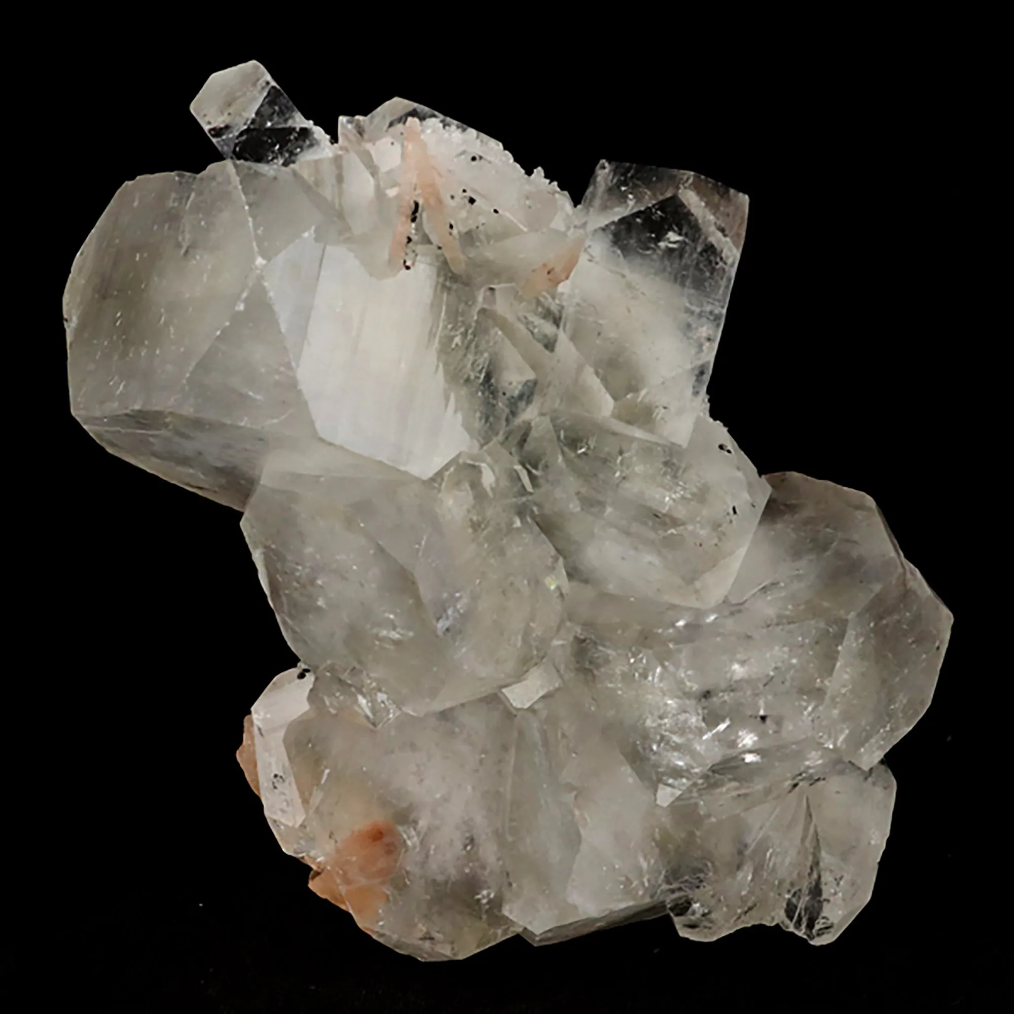 Apophyllite Cube with Stilbite and Chalcedony Natural Mineral Specimen - image 1