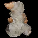 Apophyllite Cube with Stilbite Natural Mineral Specimen - image 1