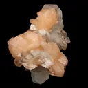 Apophyllite Cube with Stilbite Natural Mineral Specimen - image 1