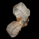Apophyllite Cube with Stilbite on Chalcedony Natural Mineral Specimen - image 3
