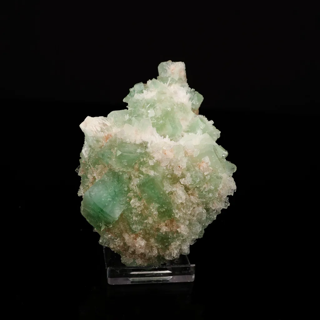 Apophyllite Cubes green Natural Mineral Specimen image