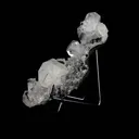 Apophyllite Cubes on Chalacedony Natural Mineral Specimen - image 2