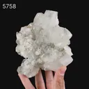 Apophyllite Cubes on Chalcedony Natural Mineral Specimen - image 6