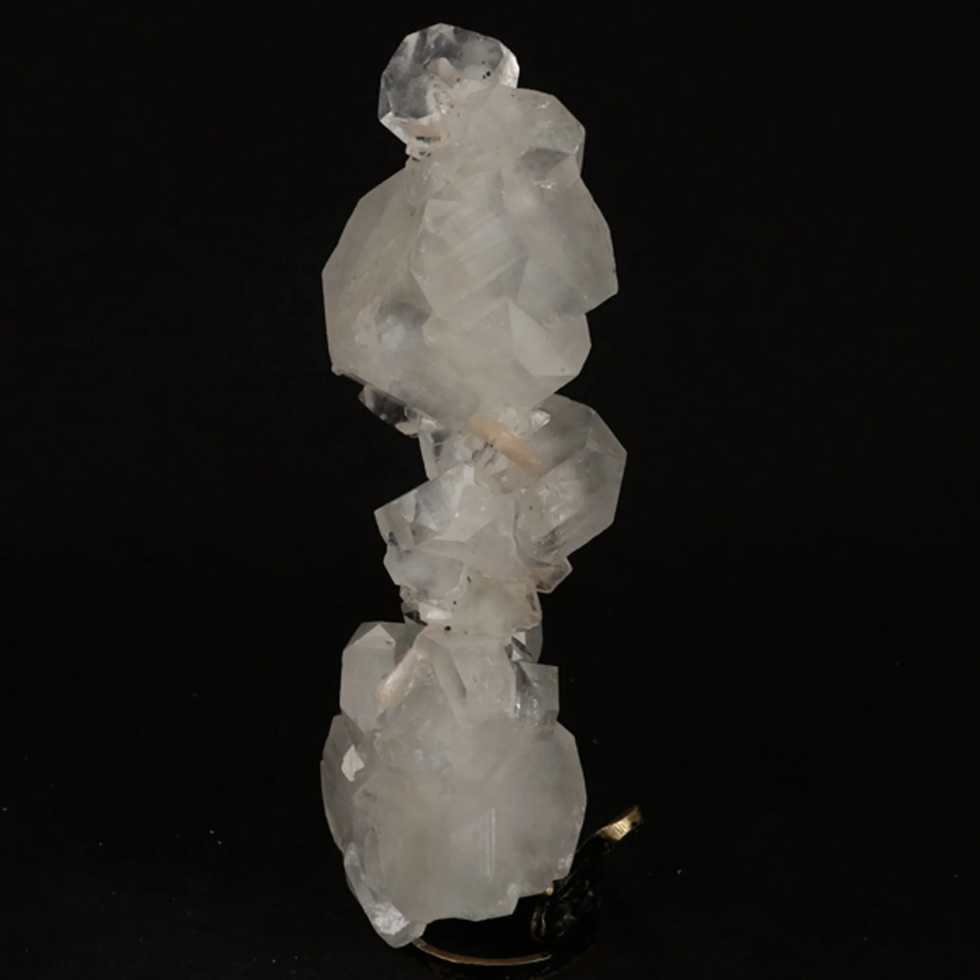 Apophyllite Cubes with Stilbite Natural Mineral Specimen - image 3