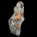 Apophyllite Cubes with Stilbite on Chalcedony Natural Mineral Specimen - image 2