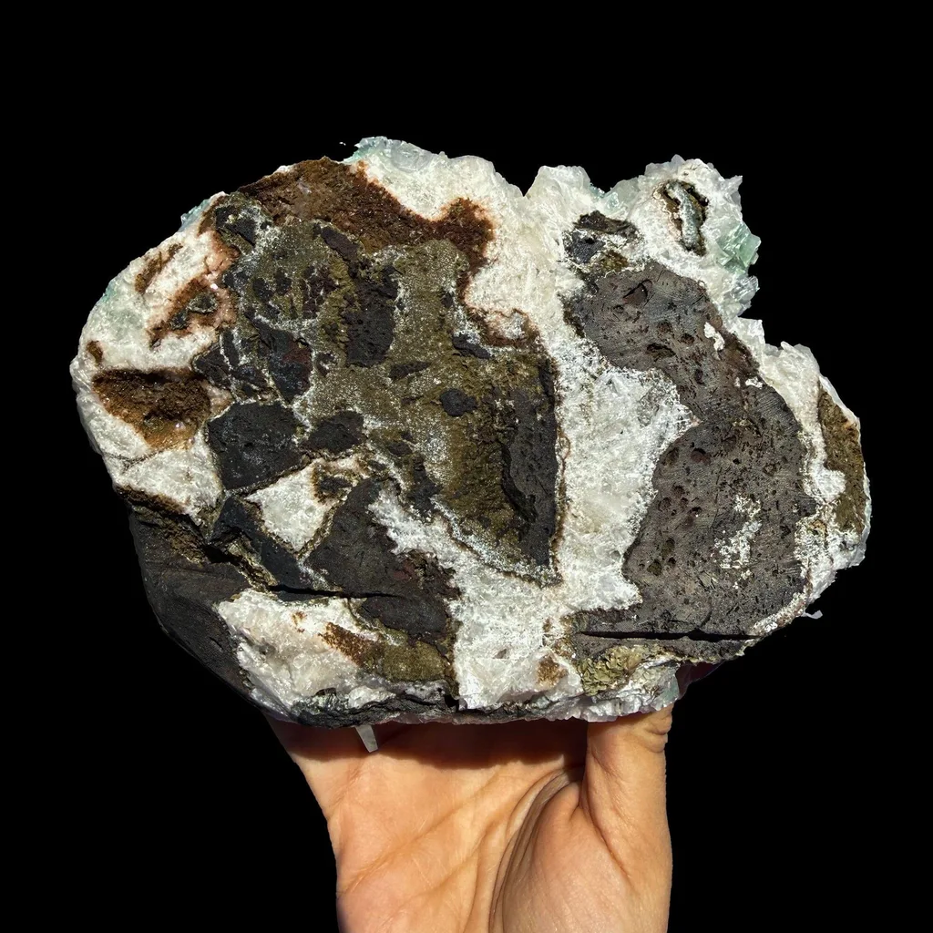 Apophyllite from Ahmednagar, Ahmednagar District, Nashik Division, Maharashtra, India - image 8