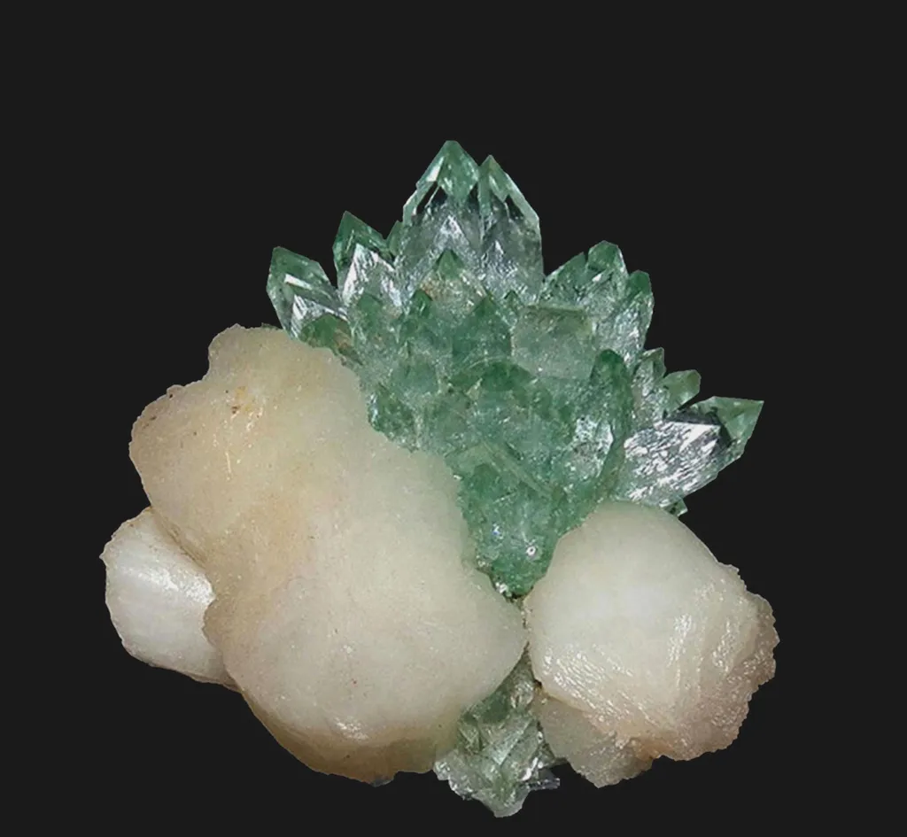 Apophyllite from India image