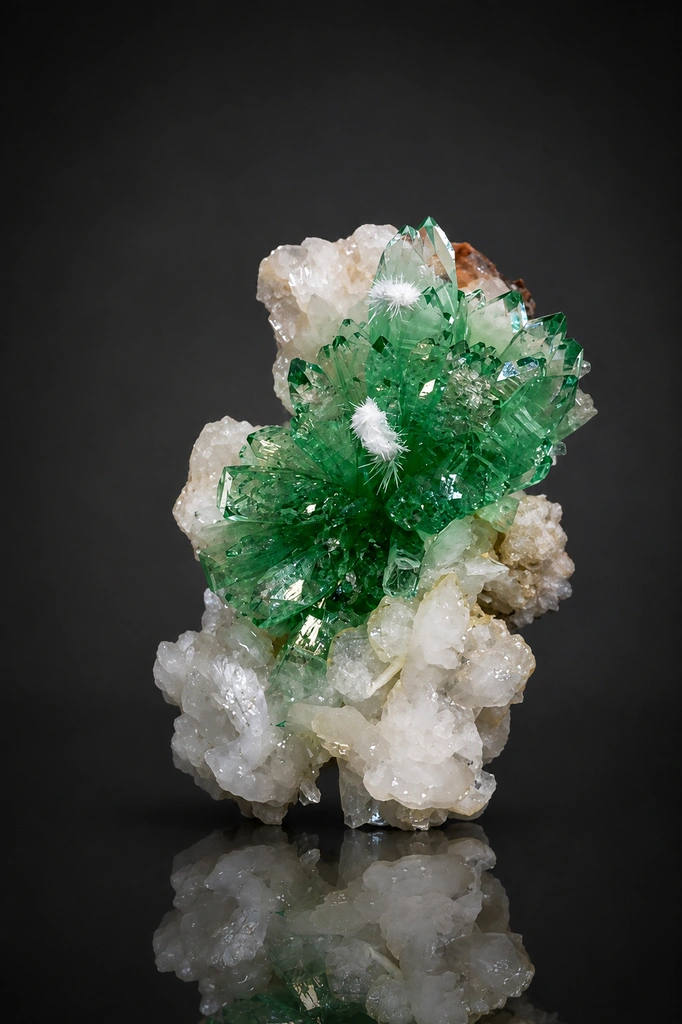 Apophyllite from India image